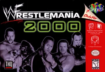 WWF WrestleMania 2000 (USA) box cover front